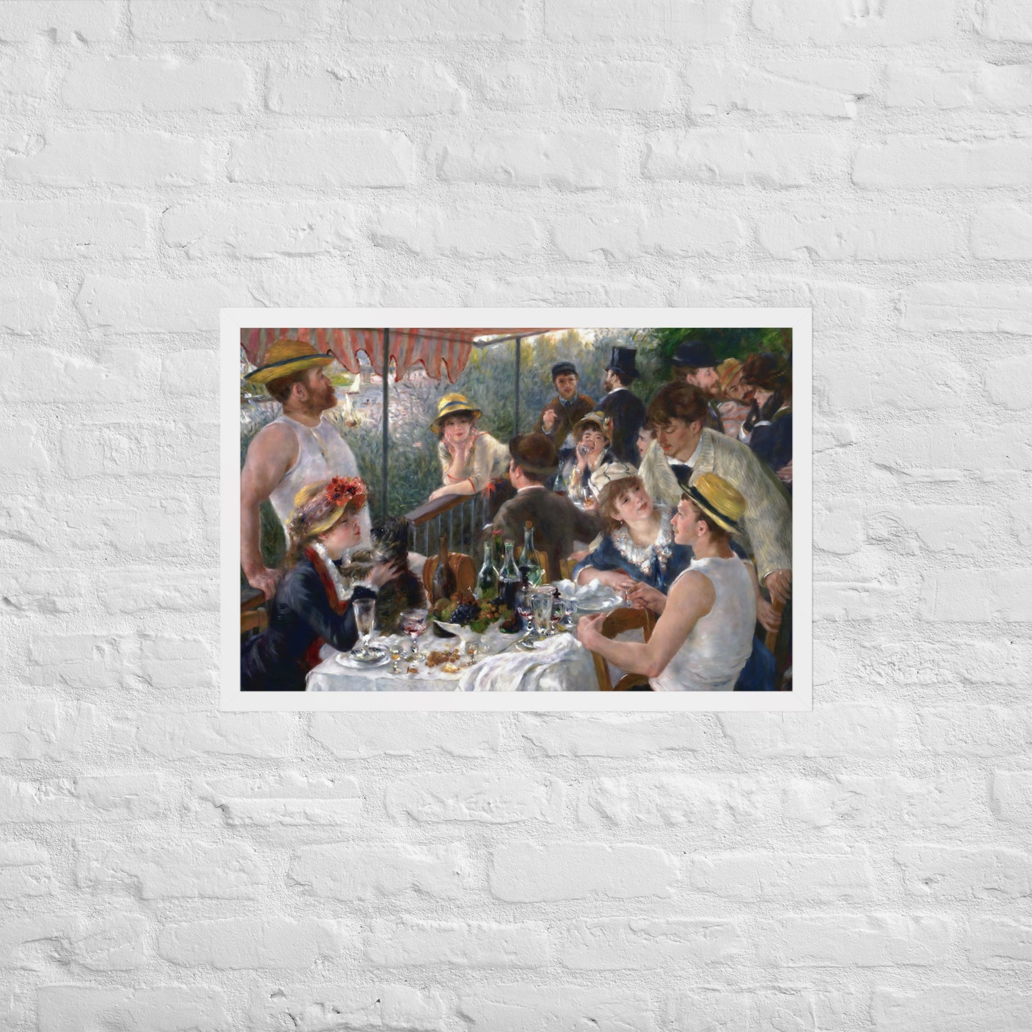 Luncheon of the Boating Party by Pierre-Auguste Renoir