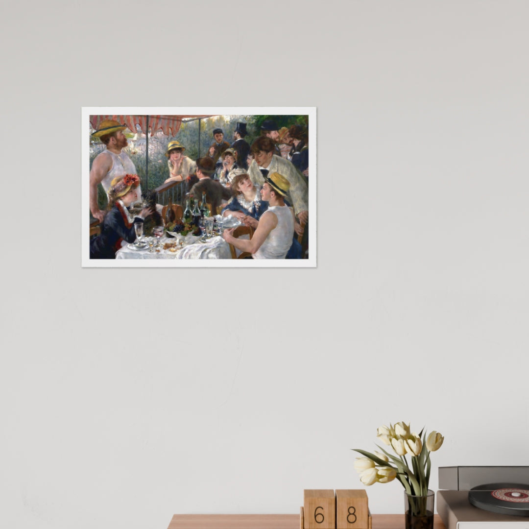 Luncheon of the Boating Party by Pierre-Auguste Renoir