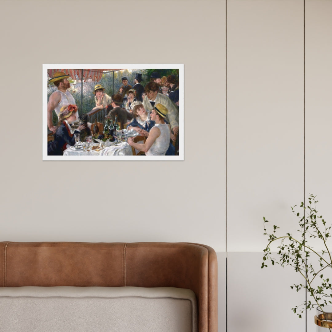 Luncheon of the Boating Party by Pierre-Auguste Renoir