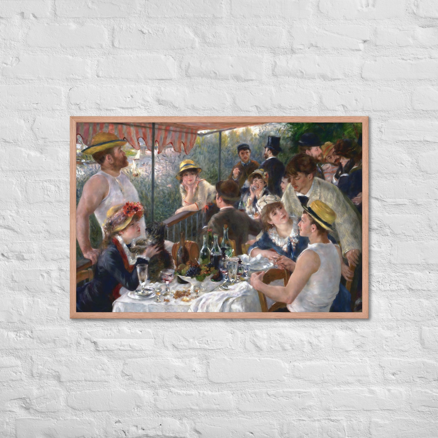 Luncheon of the Boating Party by Pierre-Auguste Renoir