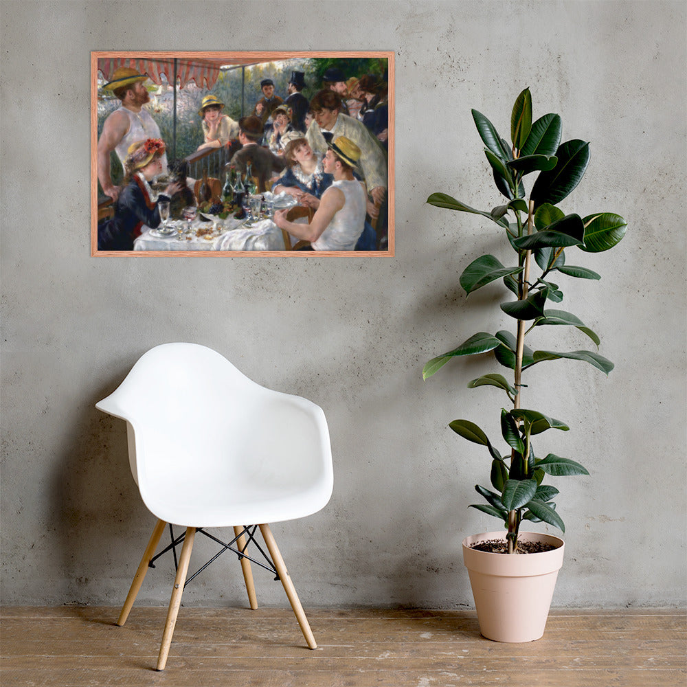 Luncheon of the Boating Party by Pierre-Auguste Renoir