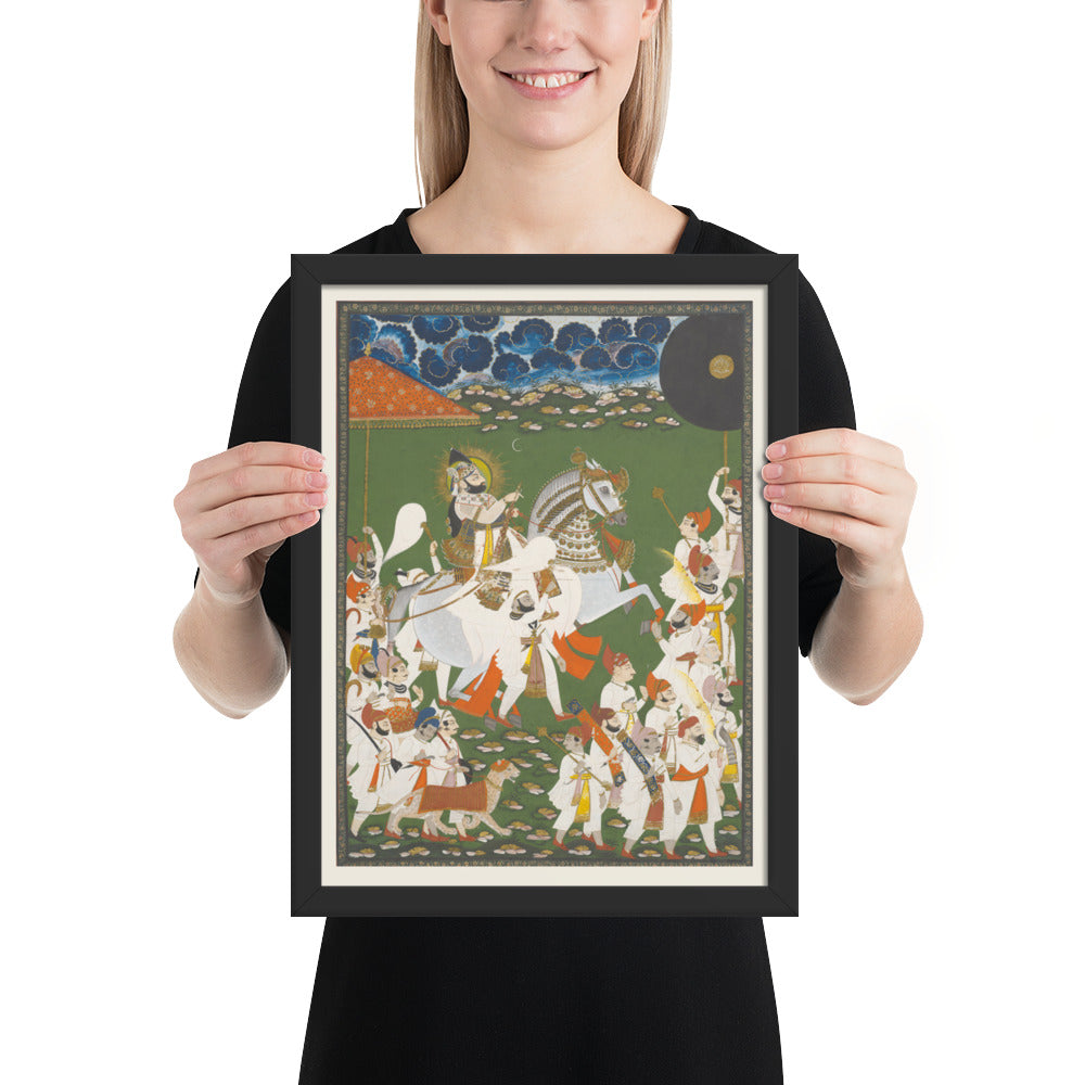 Maharana Bhim Singh in Procession