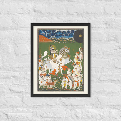Maharana Bhim Singh in Procession