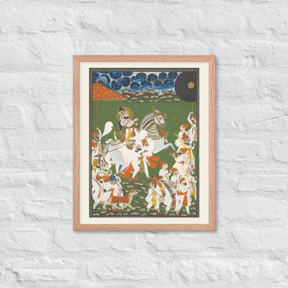 Maharana Bhim Singh in Procession