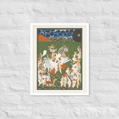 Maharana Bhim Singh in Procession