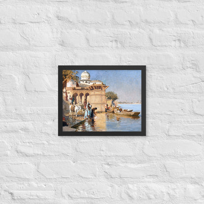 Along the Ghats, Mathura by Edwin Lord Weeks