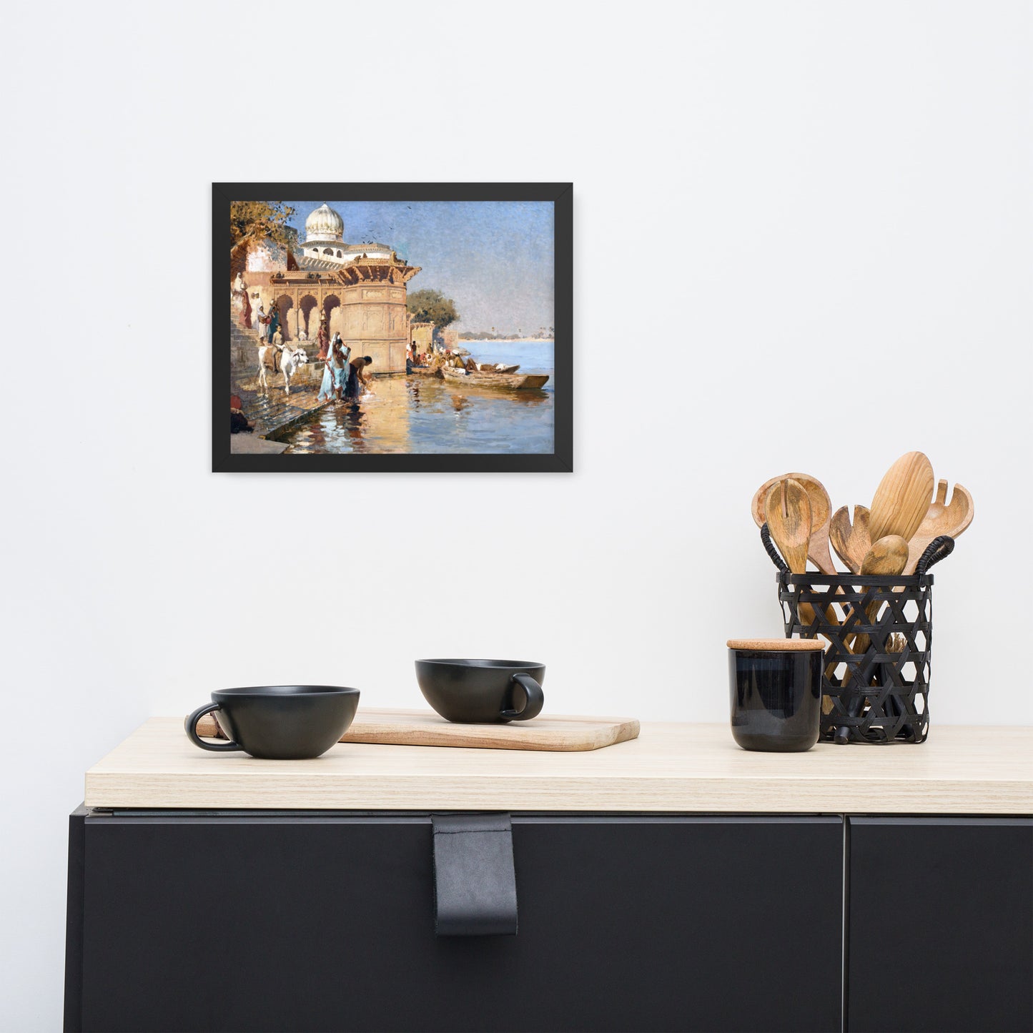 Along the Ghats, Mathura by Edwin Lord Weeks