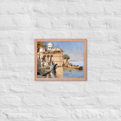 Along the Ghats, Mathura by Edwin Lord Weeks