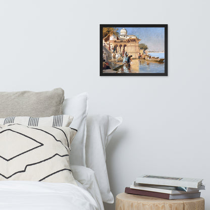 Along the Ghats, Mathura by Edwin Lord Weeks