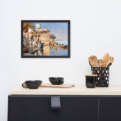 Along the Ghats, Mathura by Edwin Lord Weeks