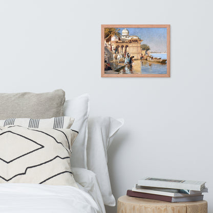 Along the Ghats, Mathura by Edwin Lord Weeks