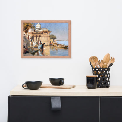 Along the Ghats, Mathura by Edwin Lord Weeks