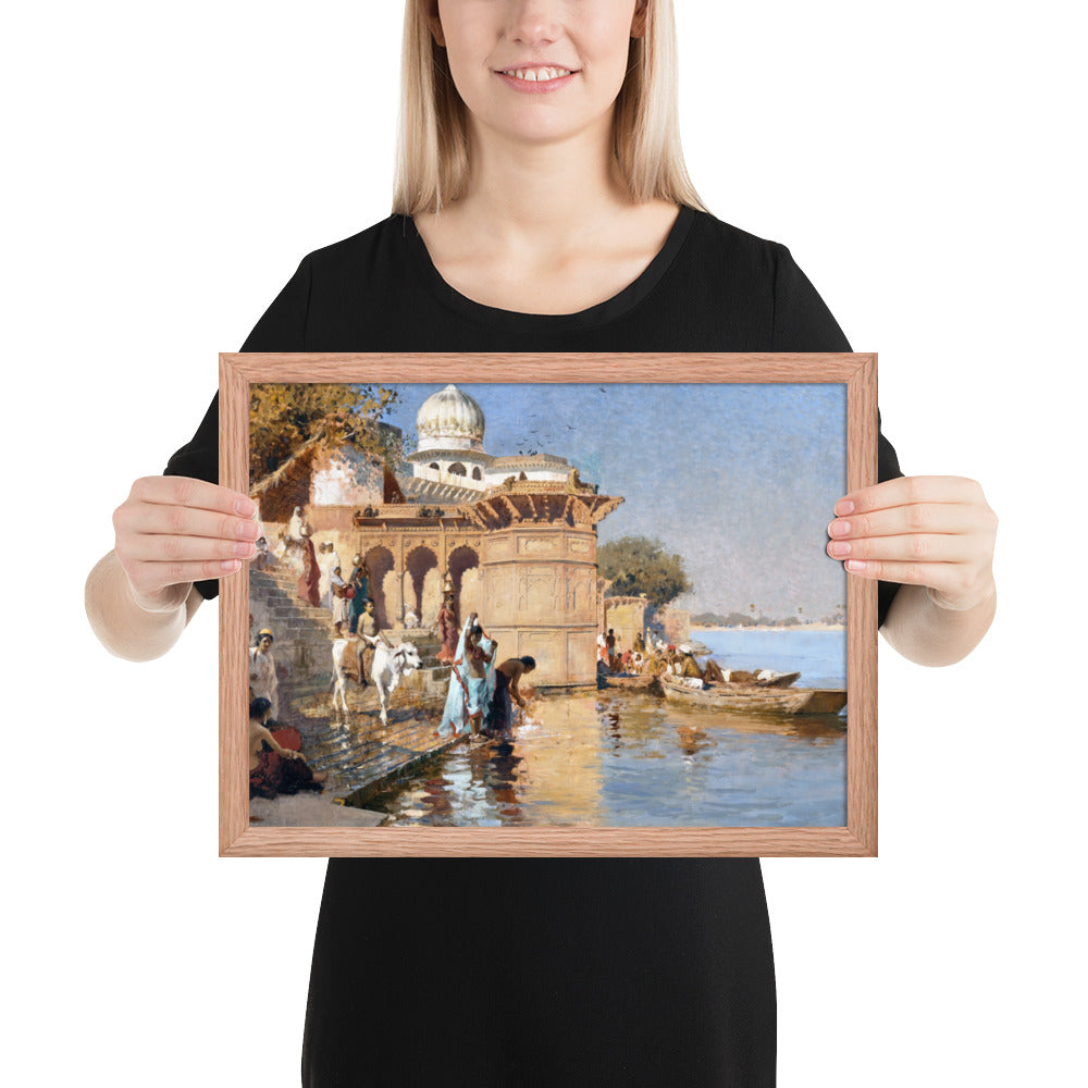 Along the Ghats, Mathura by Edwin Lord Weeks