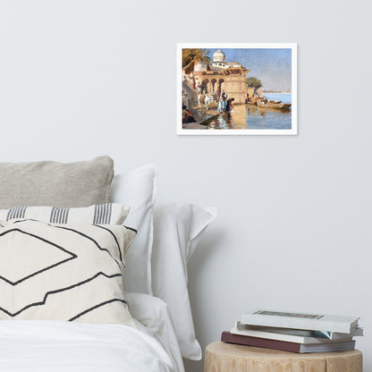 Along the Ghats, Mathura by Edwin Lord Weeks