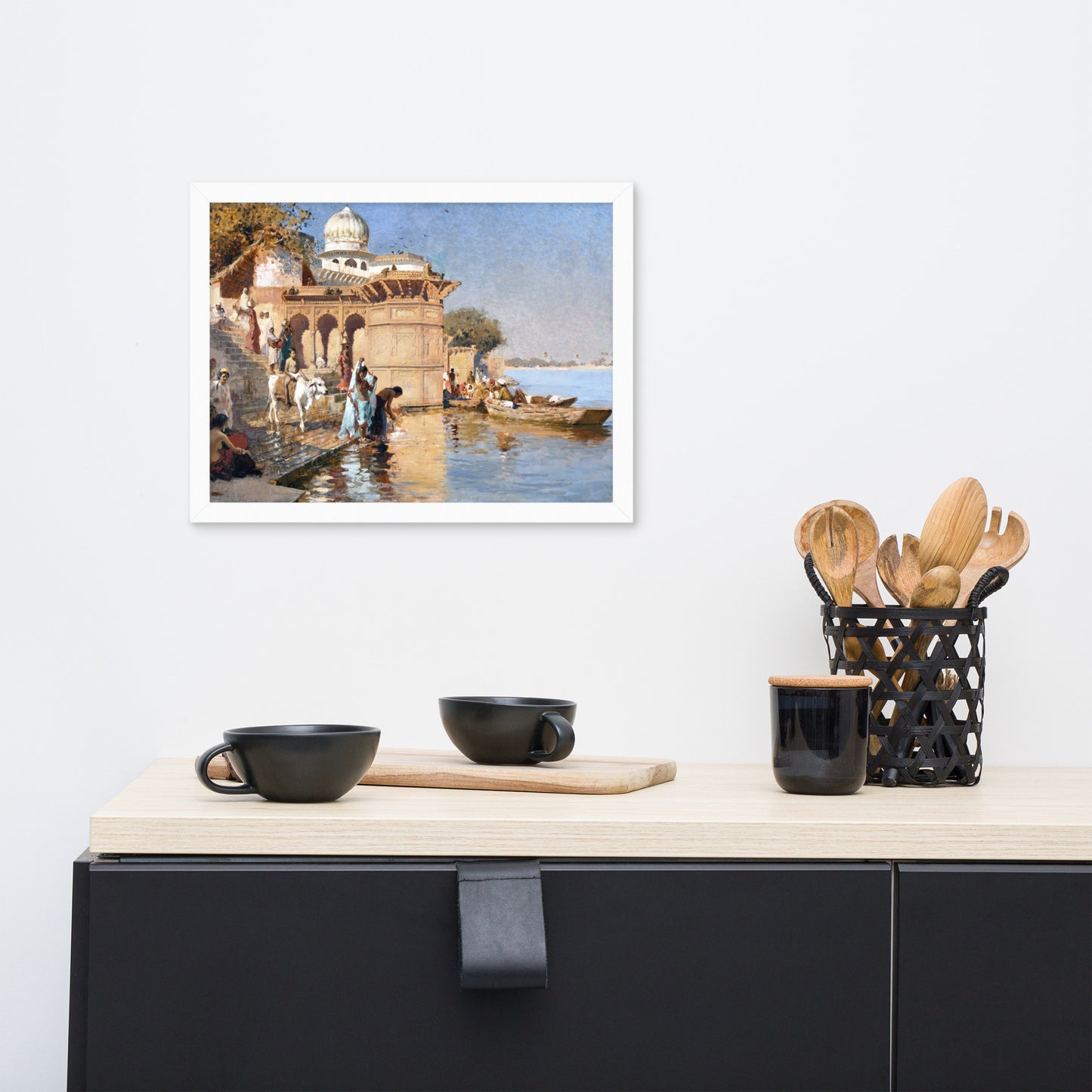 Along the Ghats, Mathura by Edwin Lord Weeks