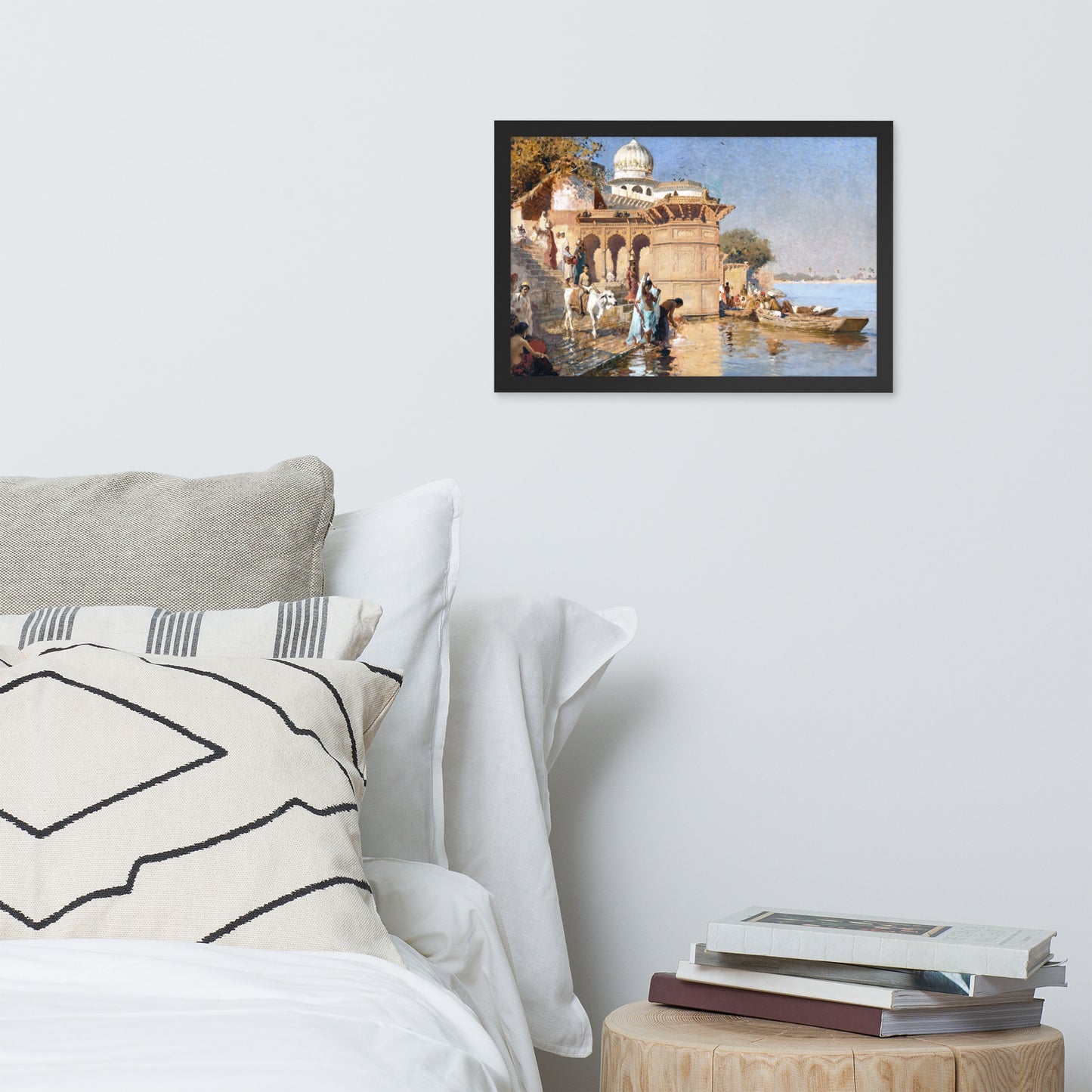 Along the Ghats, Mathura by Edwin Lord Weeks