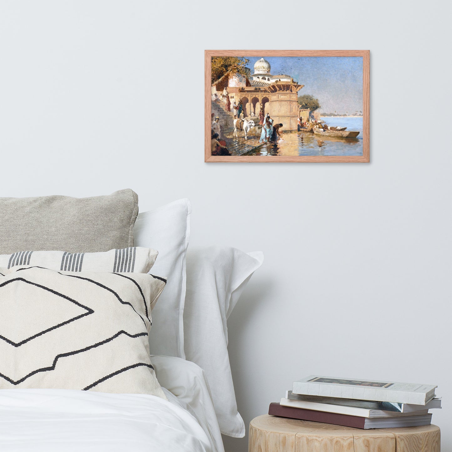 Along the Ghats, Mathura by Edwin Lord Weeks