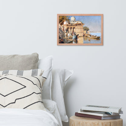 Along the Ghats, Mathura by Edwin Lord Weeks