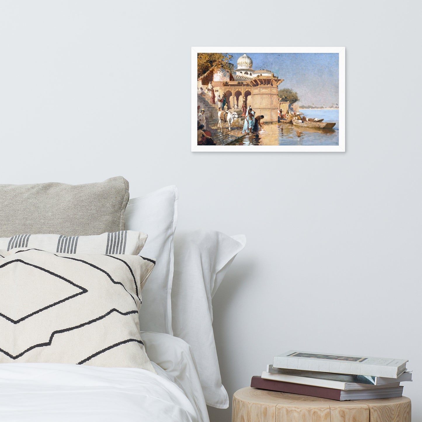 Along the Ghats, Mathura by Edwin Lord Weeks