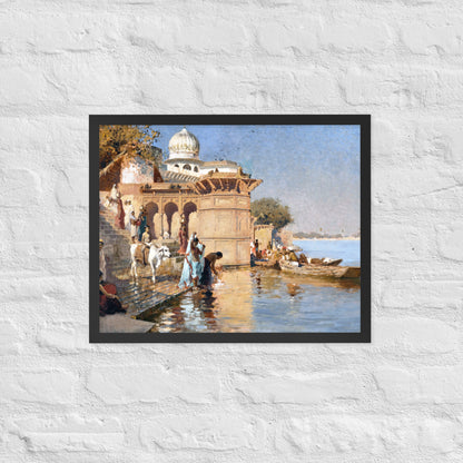 Along the Ghats, Mathura by Edwin Lord Weeks