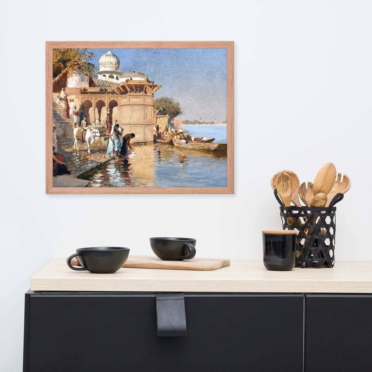 Along the Ghats, Mathura by Edwin Lord Weeks