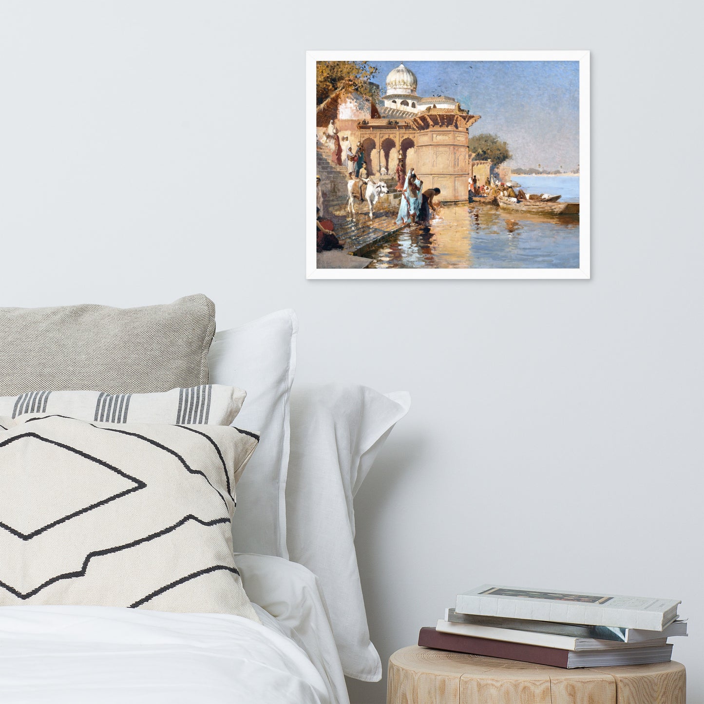 Along the Ghats, Mathura by Edwin Lord Weeks