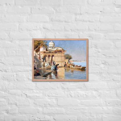 Along the Ghats, Mathura by Edwin Lord Weeks