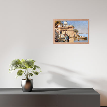 Along the Ghats, Mathura by Edwin Lord Weeks