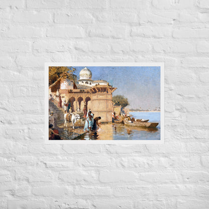 Along the Ghats, Mathura by Edwin Lord Weeks