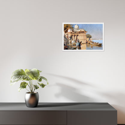 Along the Ghats, Mathura by Edwin Lord Weeks