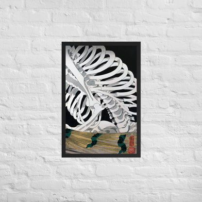 Mitsukuni Defying the Skeleton Specter III by Utagawa Kuniyoshi