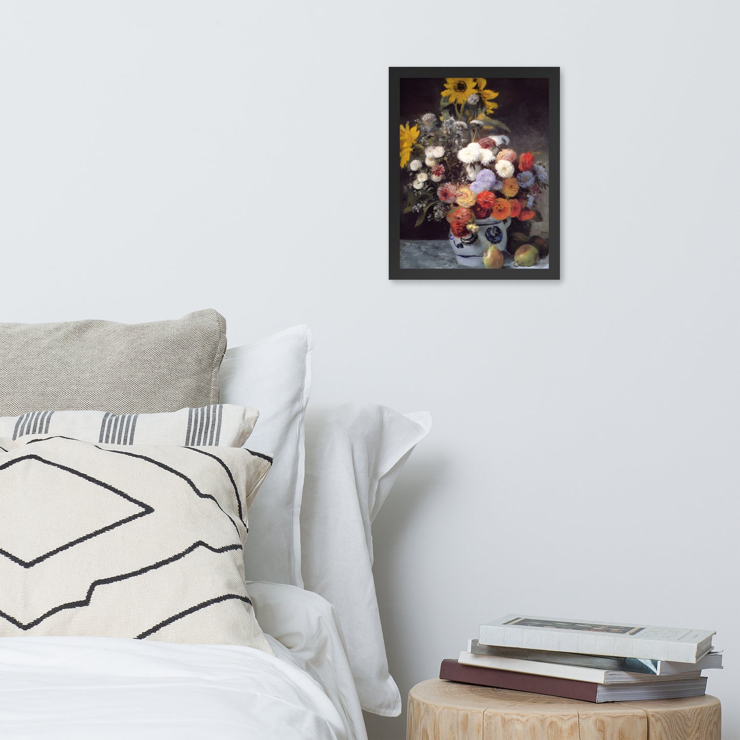 Mixed Flowers in an Earthenware Pot by Pierre-Auguste Renoir