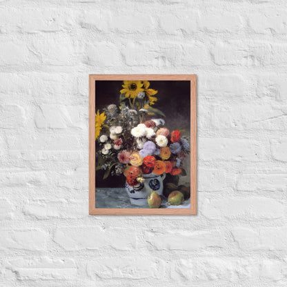 Mixed Flowers in an Earthenware Pot by Pierre-Auguste Renoir