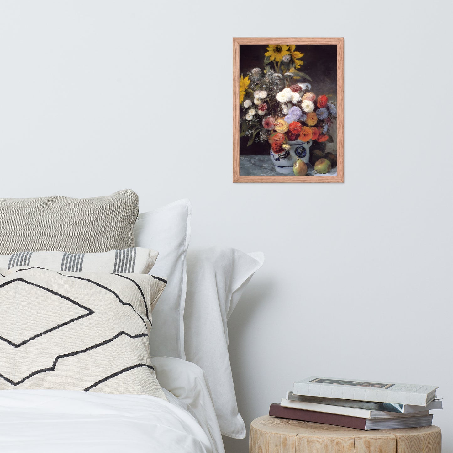 Mixed Flowers in an Earthenware Pot by Pierre-Auguste Renoir