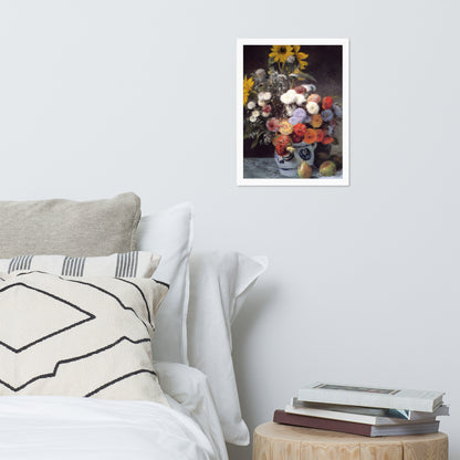 Mixed Flowers in an Earthenware Pot by Pierre-Auguste Renoir