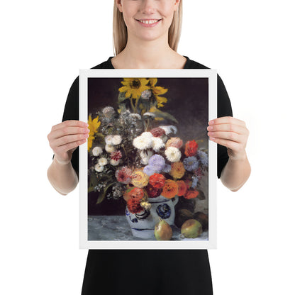 Mixed Flowers in an Earthenware Pot by Pierre-Auguste Renoir