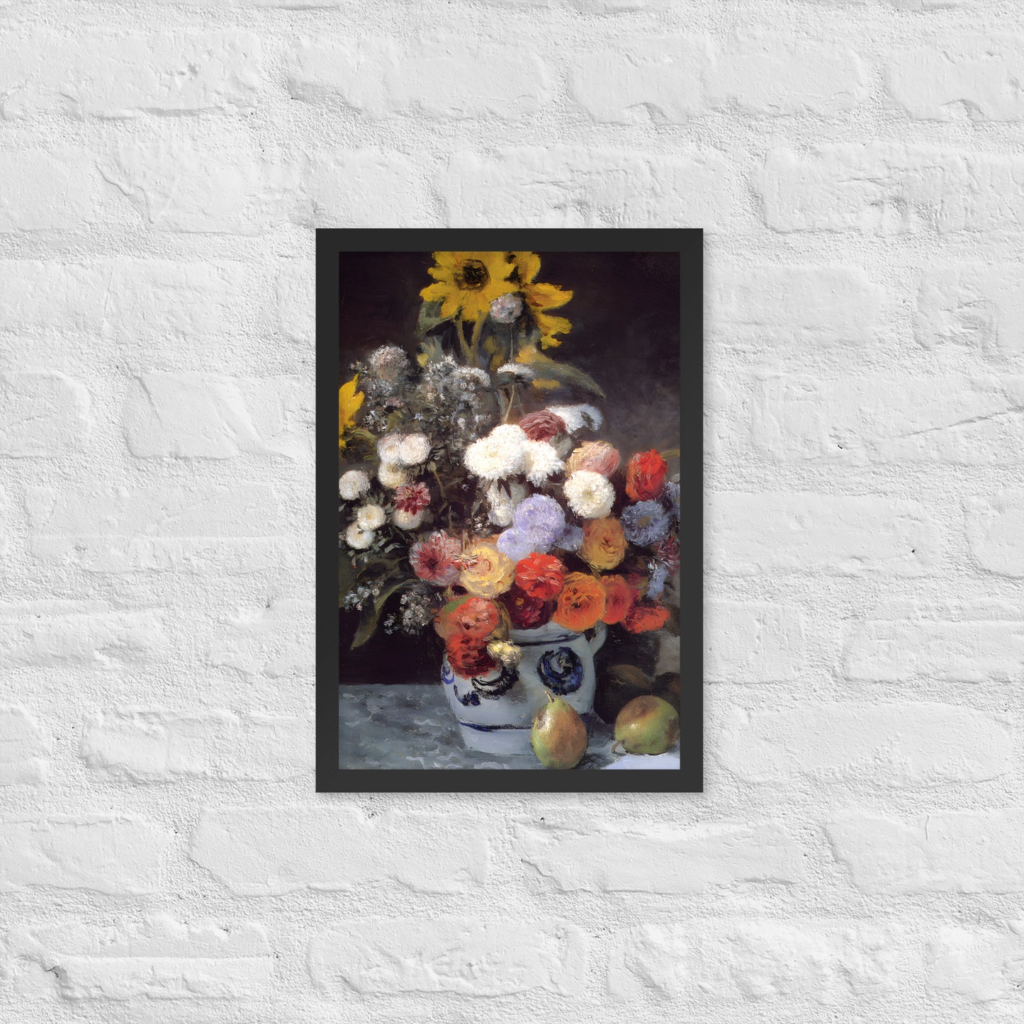 Mixed Flowers in an Earthenware Pot by Pierre-Auguste Renoir