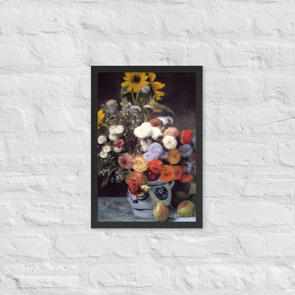 Mixed Flowers in an Earthenware Pot by Pierre-Auguste Renoir