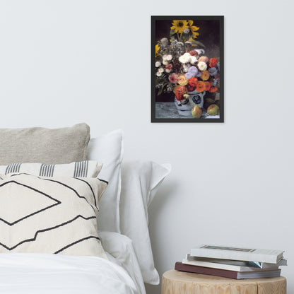 Mixed Flowers in an Earthenware Pot by Pierre-Auguste Renoir