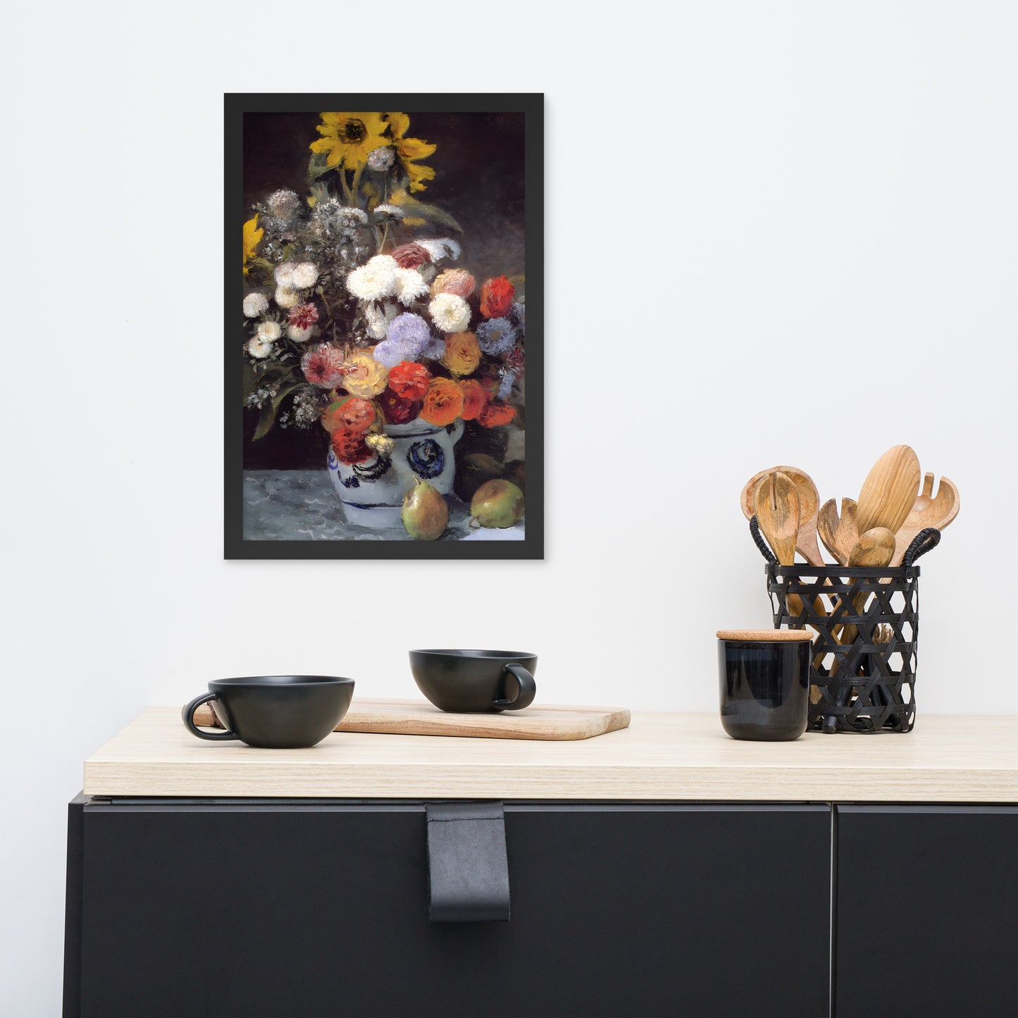 Mixed Flowers in an Earthenware Pot by Pierre-Auguste Renoir