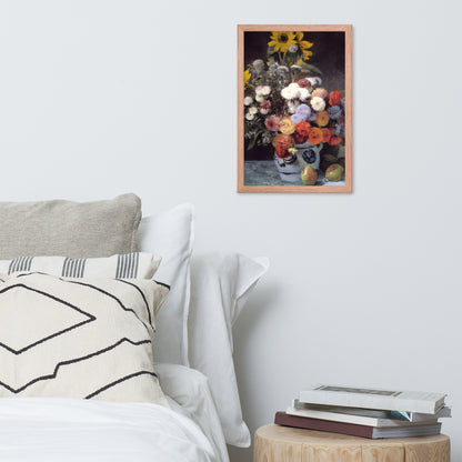 Mixed Flowers in an Earthenware Pot by Pierre-Auguste Renoir