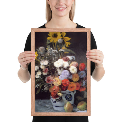 Mixed Flowers in an Earthenware Pot by Pierre-Auguste Renoir