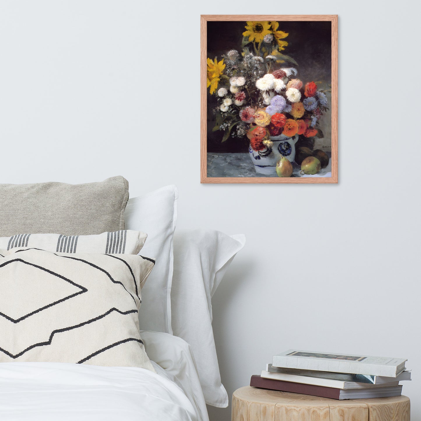 Mixed Flowers in an Earthenware Pot by Pierre-Auguste Renoir