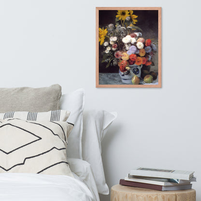 Mixed Flowers in an Earthenware Pot by Pierre-Auguste Renoir