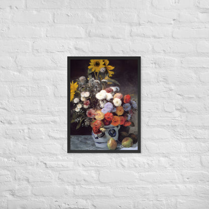 Mixed Flowers in an Earthenware Pot by Pierre-Auguste Renoir