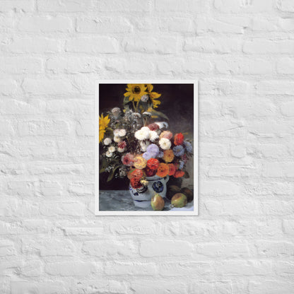 Mixed Flowers in an Earthenware Pot by Pierre-Auguste Renoir