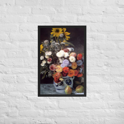 Mixed Flowers in an Earthenware Pot by Pierre-Auguste Renoir