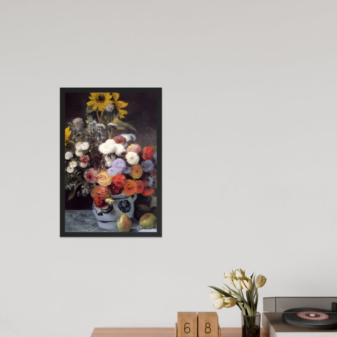 Mixed Flowers in an Earthenware Pot by Pierre-Auguste Renoir