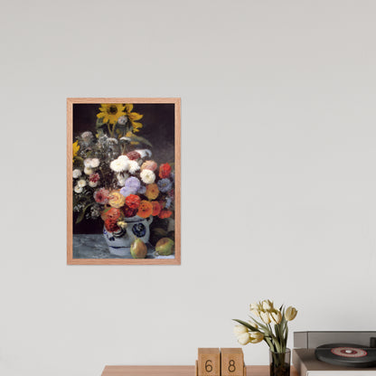 Mixed Flowers in an Earthenware Pot by Pierre-Auguste Renoir