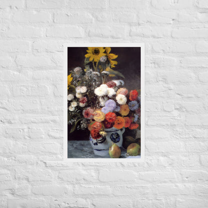 Mixed Flowers in an Earthenware Pot by Pierre-Auguste Renoir